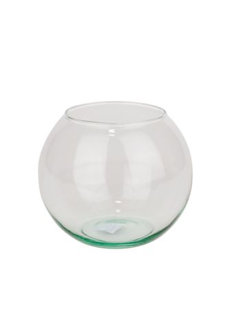 gömb alakú üveg váza 15cm   LA-WK-D15